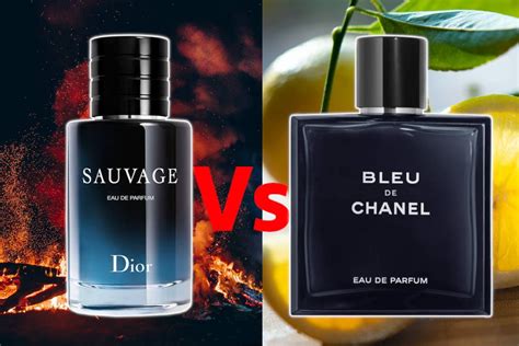 dior sauvage chanel bleu